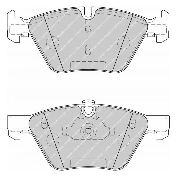Pastiglie freno FERODO RACING DS2500 FCP1773H