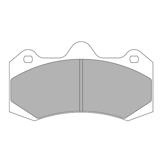 Pastiglie freno FERODO RACING DS2500 FRP3114H