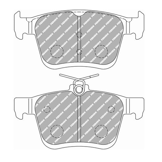 Pastiglie freno FERODO RACING DS2500 FCP4434H