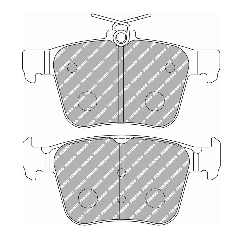 Pastiglie freno FERODO RACING DS2500 FCP4697H