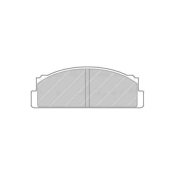 Pastiglie freno FERODO RACING DS2500 FCP22H