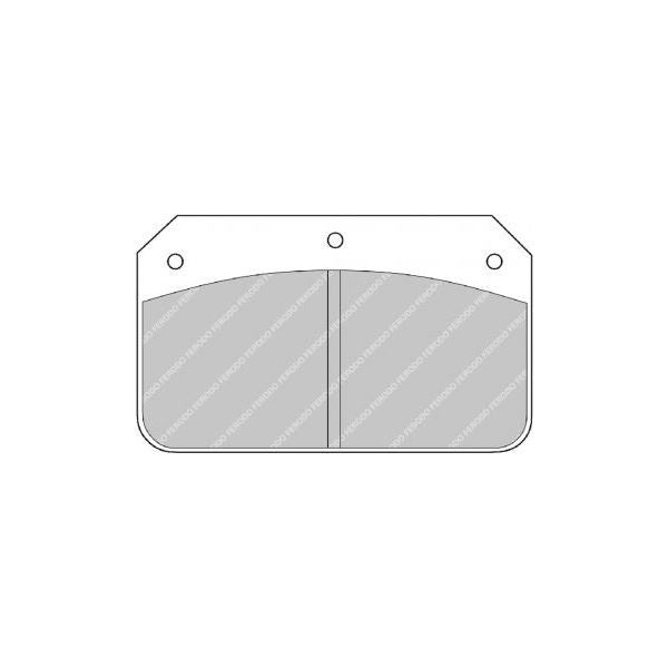 Pastiglie freno FERODO RACING DS2500 FRP502H