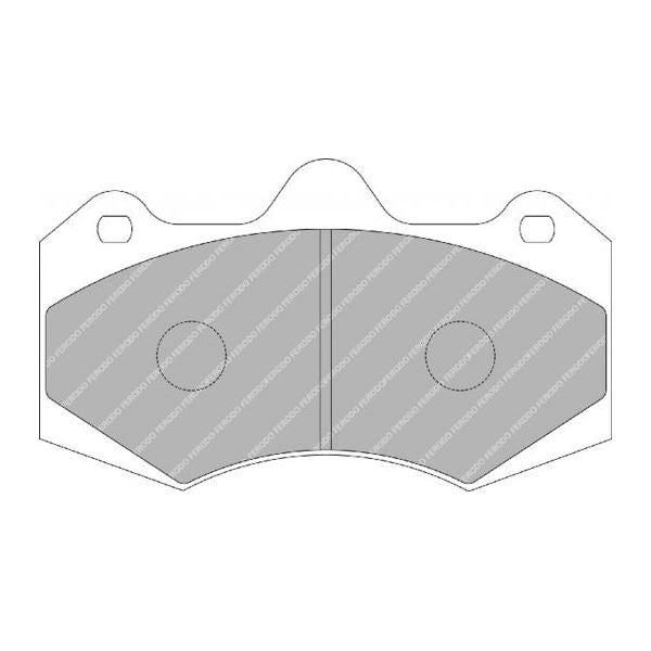 Pastiglie freno FERODO RACING DS3000 FRP3084R
