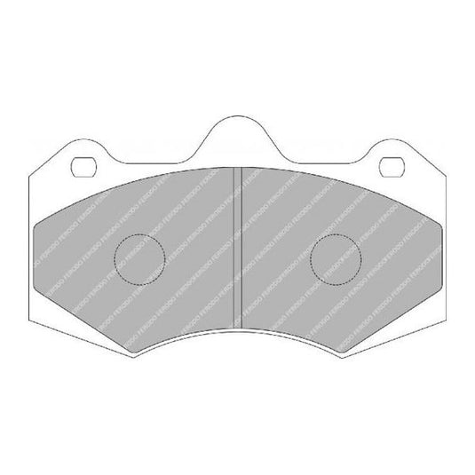 Pastiglie freno FERODO RACING DS2500 FRP3084H