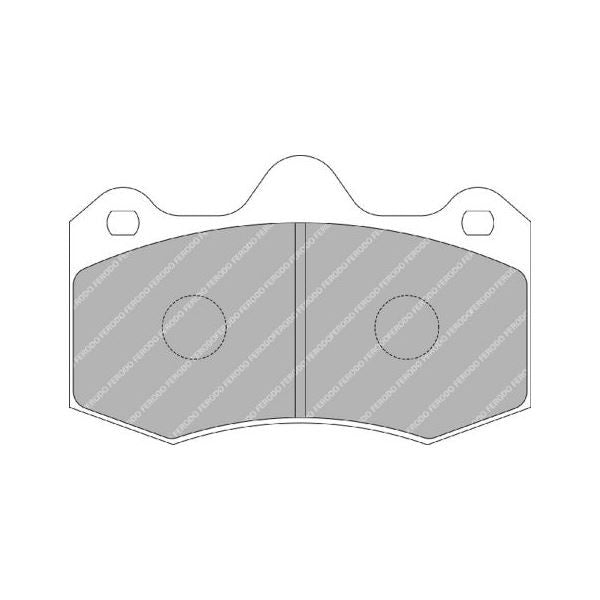 Pastiglie freno FERODO RACING DS2500 FRP3083H