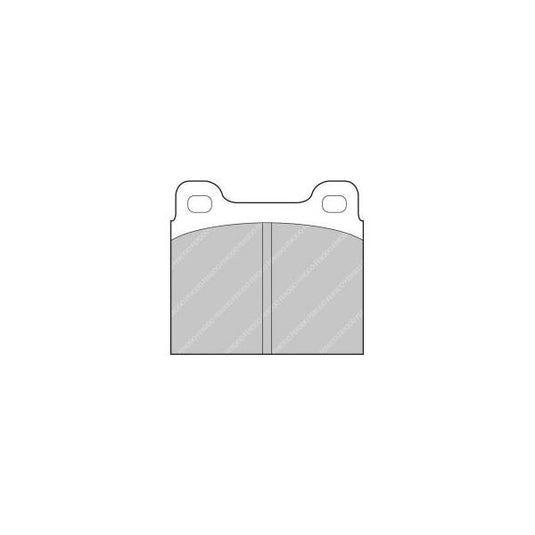 Pastiglie freno FERODO RACING DS2500 FCP2H