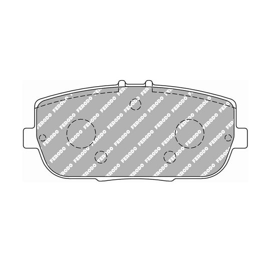 Pastiglie freno FERODO RACING DS2500 FCP1894H