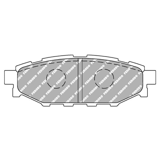 Pastiglie freno FERODO RACING DS2500 FCP1947H