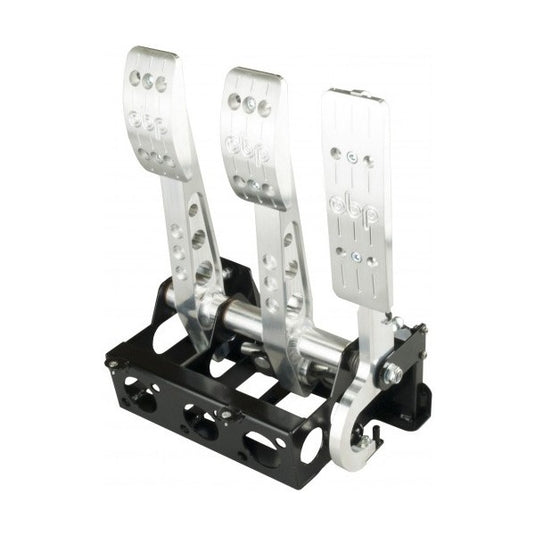 Kit pedalbox pedaliera completa 3 pedali OBP 5.05:1-5.45:1 senza Pompa Freno Fissaggio Pavimento
