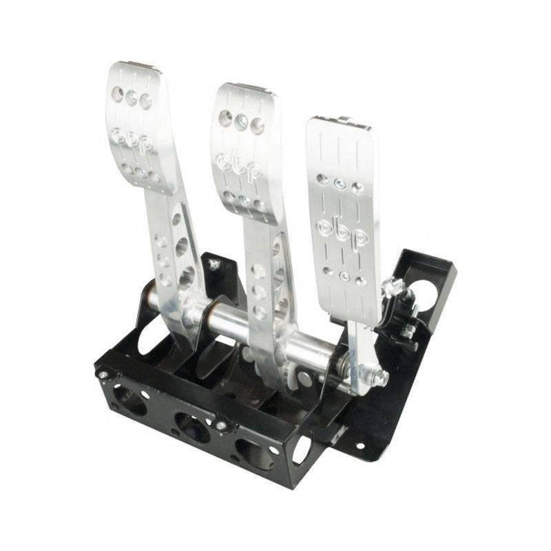 Kit pedalbox pedaliera completa OBP V2 Track Pro 3 pedali Acceleratore Idraulico