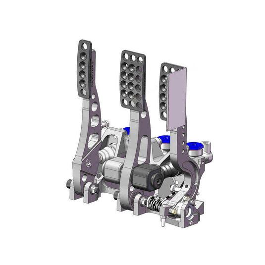 Pedaliera AP Racing 3 pedali con sensore acceleratore e filettatura UK