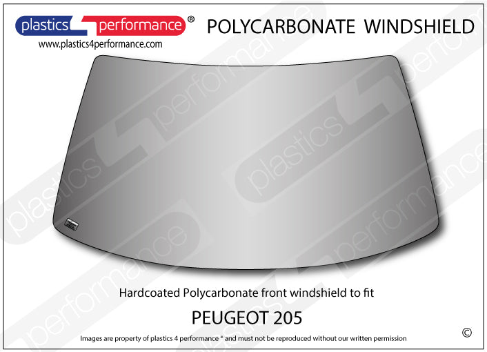 Vetri in Policarbonato per Peugeot 205 3 Porte