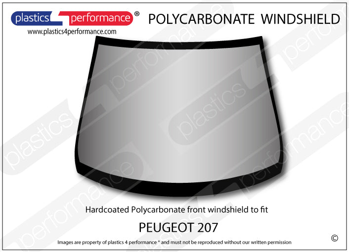 Carica immagine in Galleria Viewer, Vetri in Policarbonato per Peugeot 207 3 Porte
