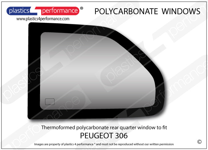 Carica immagine in Galleria Viewer, Vetri in Policarbonato per Peugeot 306 3 Porte
