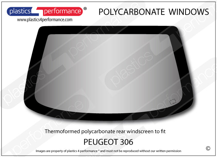 Vetri in Policarbonato per Peugeot 306 3 Porte
