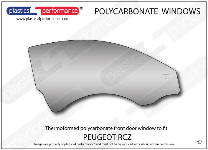 Carica immagine in Galleria Viewer, Vetri in Policarbonato per Peugeot RCZ
