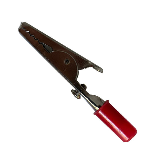 Clip a coccodrillo rosso