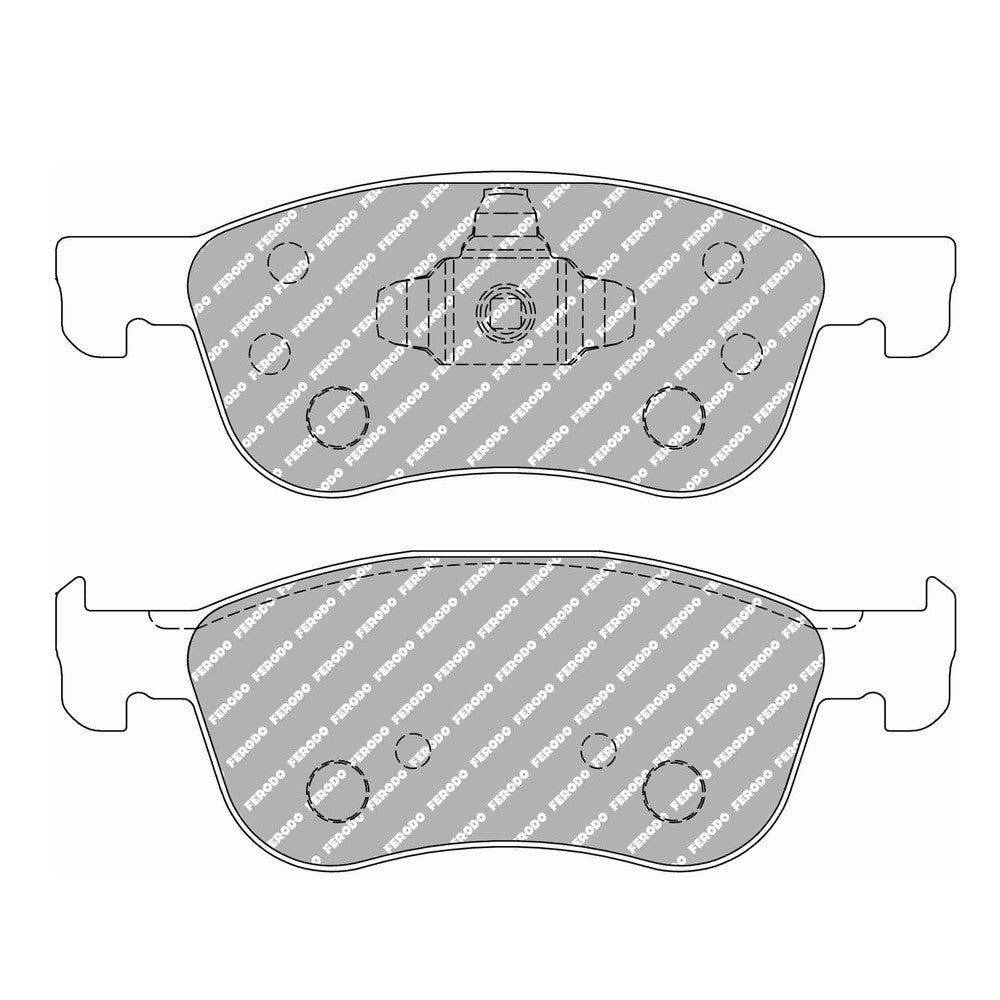 Pastiglie freno FERODO RACING DS2500 FCP4816H