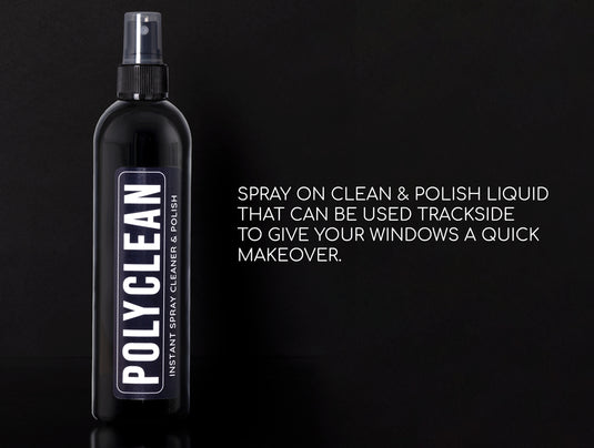Spray Detergente & Polish per PolyClean per Vetri P4P