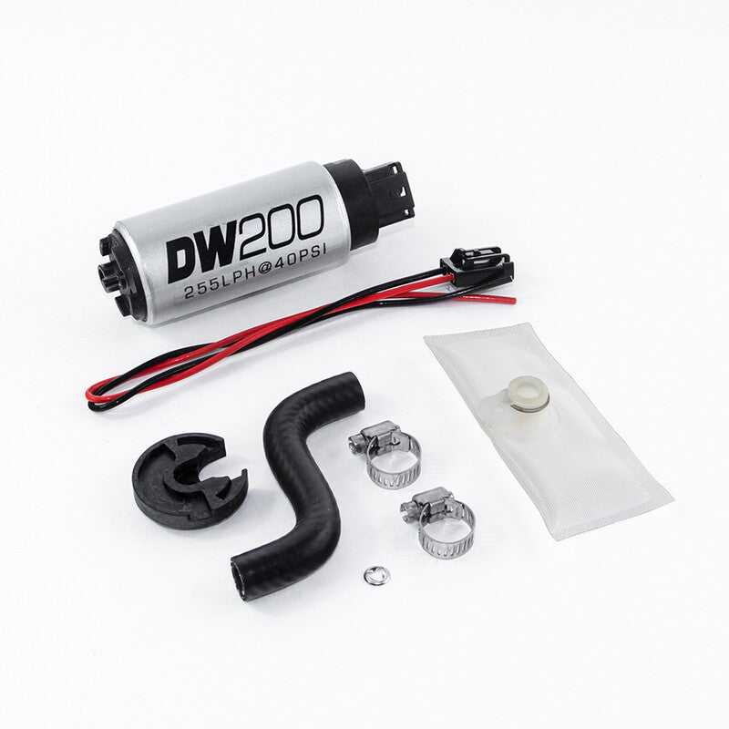 Pompa Benzina Deatschwerks DW200 255 L/h E85 per Ford Mustang (85-97)