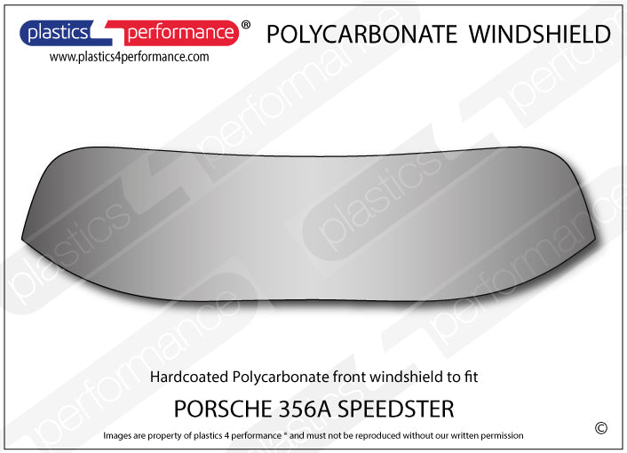 Vetri in Policarbonato per Porsche 356 A Speedster