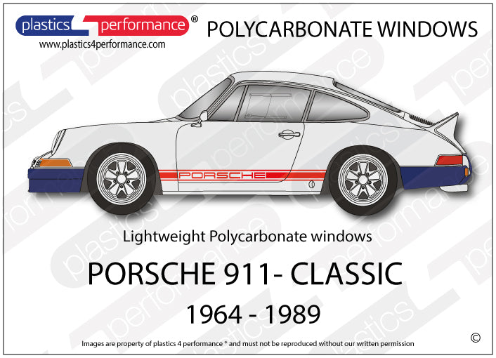 Carica immagine in Galleria Viewer, Vetri in Policarbonato per Porsche 911 Competizione (64-89)
