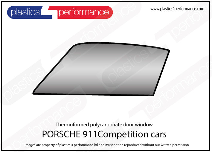 Vetri in Policarbonato per Porsche 911 Competizione (64-89)