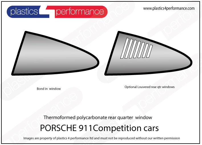Carica immagine in Galleria Viewer, Vetri in Policarbonato per Porsche 911 Competizione (64-89)
