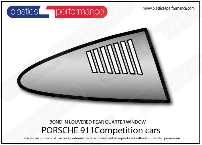 Vetri in Policarbonato per Porsche 911 Competizione (64-89)