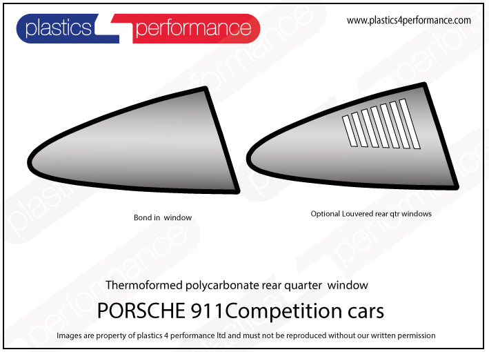 Carica immagine in Galleria Viewer, Vetri in Policarbonato per Porsche 911 Competizione (64-89)
