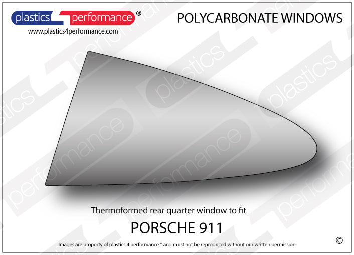 Carica immagine in Galleria Viewer, Vetri in Policarbonato per Porsche 911 Classic (64-89)
