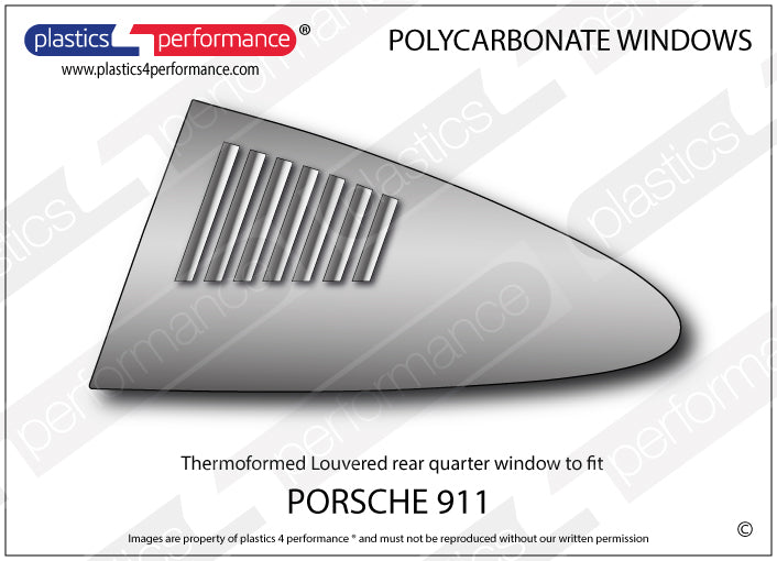 Vetri in Policarbonato per Porsche 911 Classic (64-89)