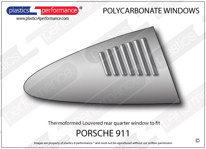 Carica immagine in Galleria Viewer, Vetri in Policarbonato per Porsche 911 Classic (64-89)
