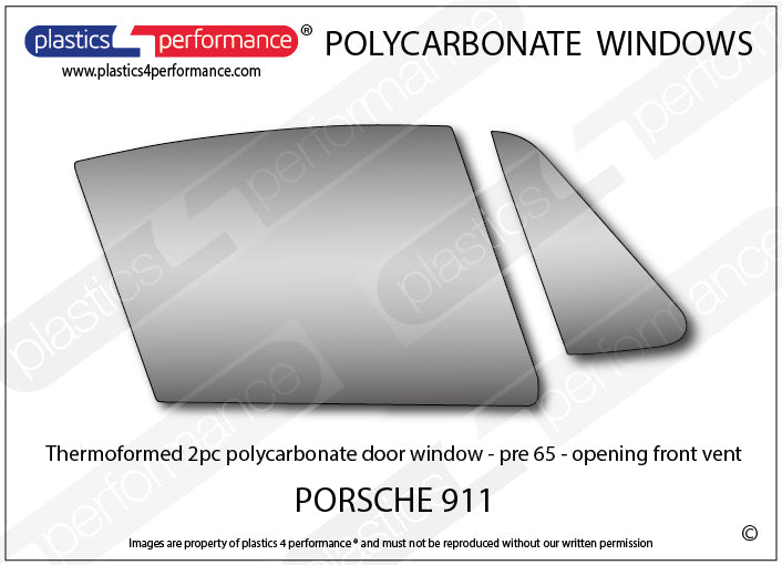 Vetri in Policarbonato per Porsche 911 Classic (64-89)