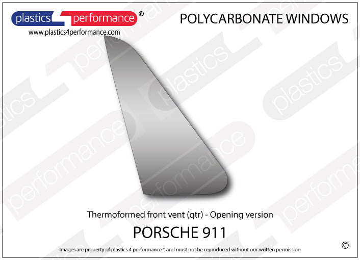 Vetri in Policarbonato per Porsche 911 Classic (64-89)