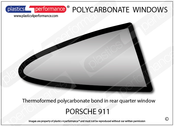 Carica immagine in Galleria Viewer, Vetri in Policarbonato per Porsche 911 Classic (64-89)
