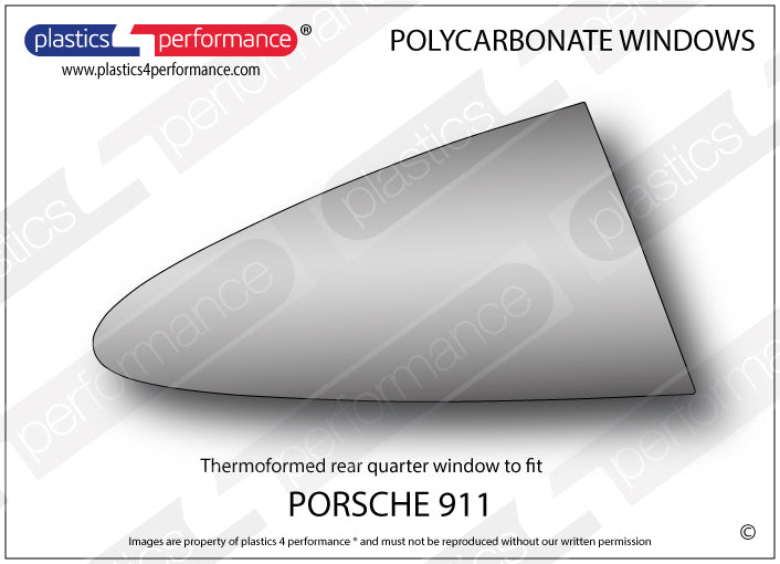 Vetri in Policarbonato per Porsche 911 Classic (64-89)