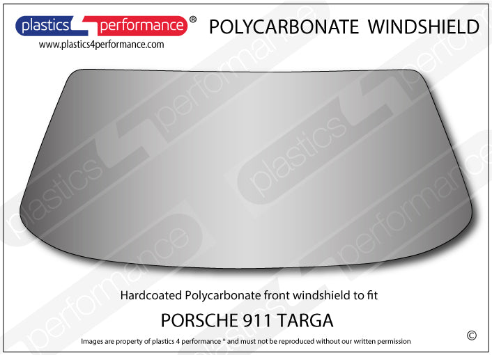 Vetri in Policarbonato per Porsche 911 Targa (66-88)