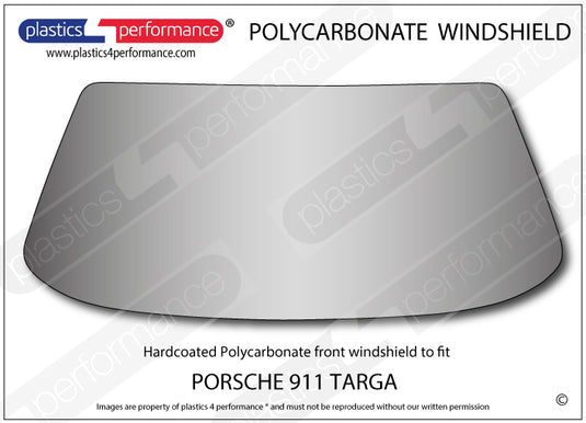 Vetri in Policarbonato per Porsche 911 Targa (66-88)