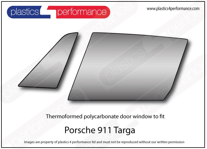 Carica immagine in Galleria Viewer, Vetri in Policarbonato per Porsche 911 Targa (66-88)
