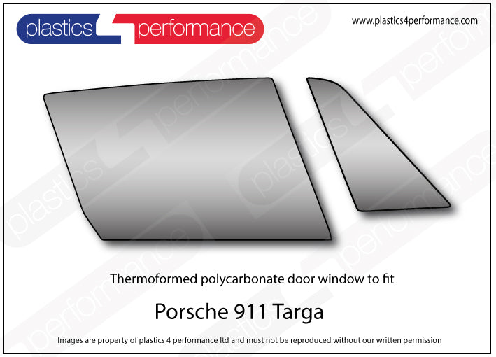 Carica immagine in Galleria Viewer, Vetri in Policarbonato per Porsche 911 Targa (66-88)
