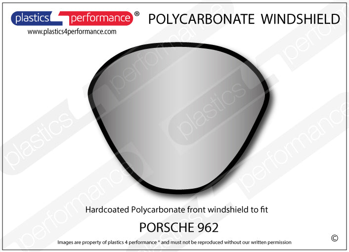Carica immagine in Galleria Viewer, Vetri in Policarbonato per Porsche 962
