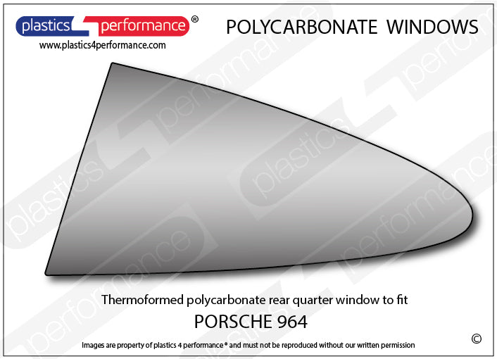 Carica immagine in Galleria Viewer, Vetri in Policarbonato per Porsche 911 (964)

