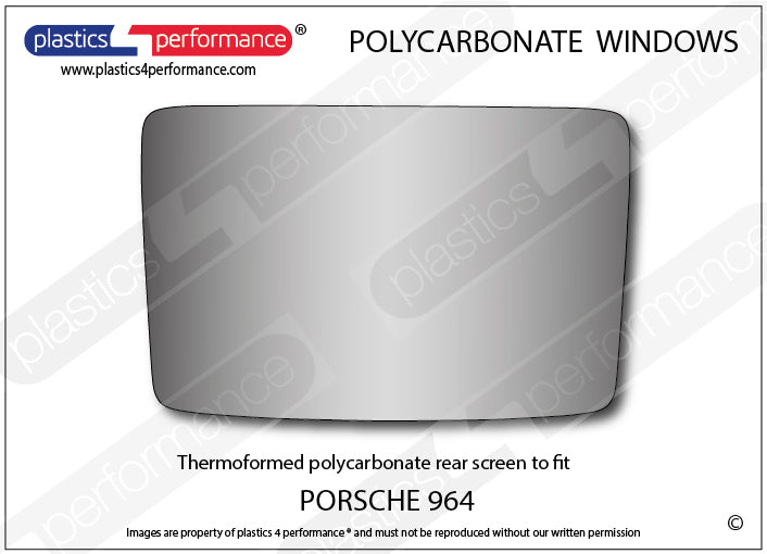 Carica immagine in Galleria Viewer, Vetri in Policarbonato per Porsche 911 (964)
