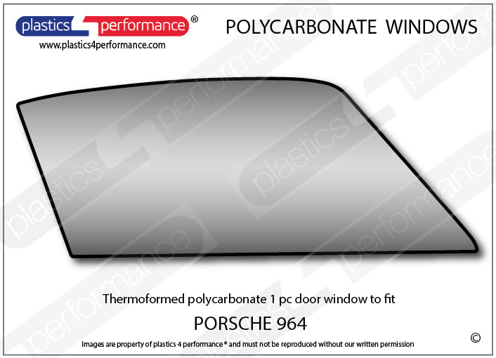 Carica immagine in Galleria Viewer, Vetri in Policarbonato per Porsche 911 (964)
