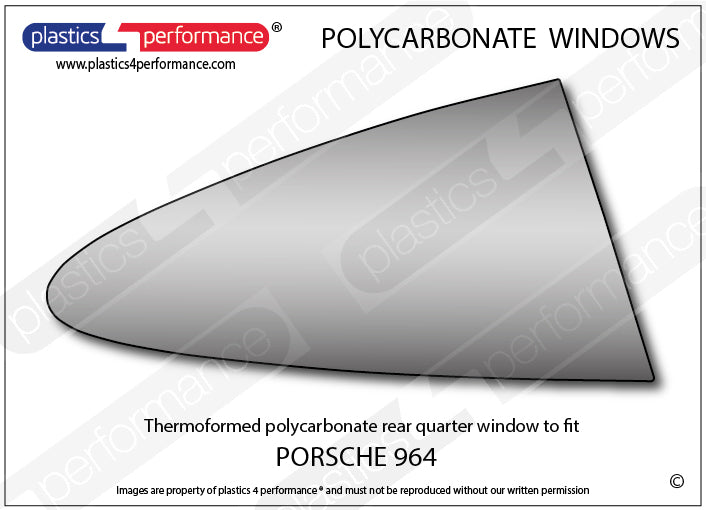 Carica immagine in Galleria Viewer, Vetri in Policarbonato per Porsche 911 (964)
