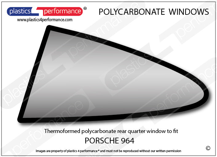Carica immagine in Galleria Viewer, Vetri in Policarbonato per Porsche 911 (964)
