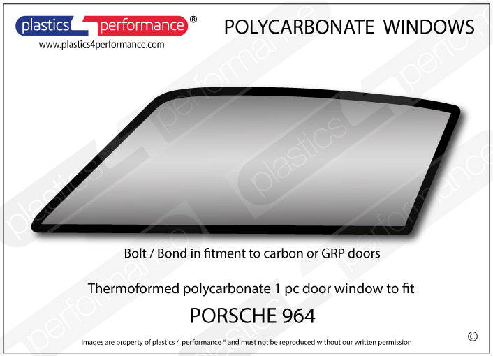 Carica immagine in Galleria Viewer, Vetri in Policarbonato per Porsche 911 (964)
