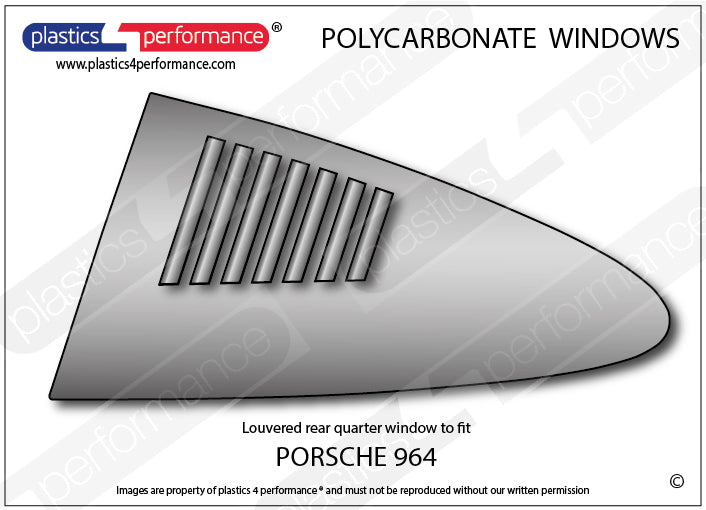 Carica immagine in Galleria Viewer, Vetri in Policarbonato per Porsche 911 (964)
