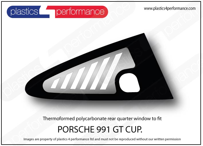 Carica immagine in Galleria Viewer, Vetri in Policarbonato per Porsche 911 GT3 Cup (991)
